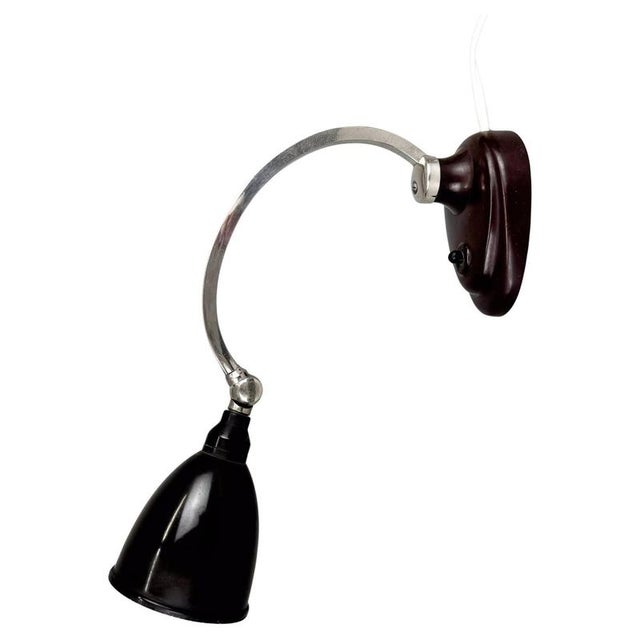 Small Bakelite Wall Lamp, 1950s For Sale - Image 11 of 11