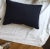 2000s Nautical Navy Blue Pair of Indoor Pillows For Sale - Image 4 of 5