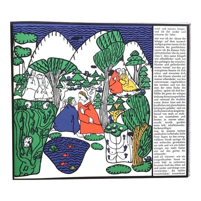 1968 Oskar Kokoschka Lithograph 5 Me and My Body For Sale