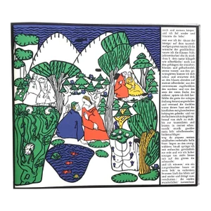 1968 Oskar Kokoschka Lithograph 5 Me and My Body