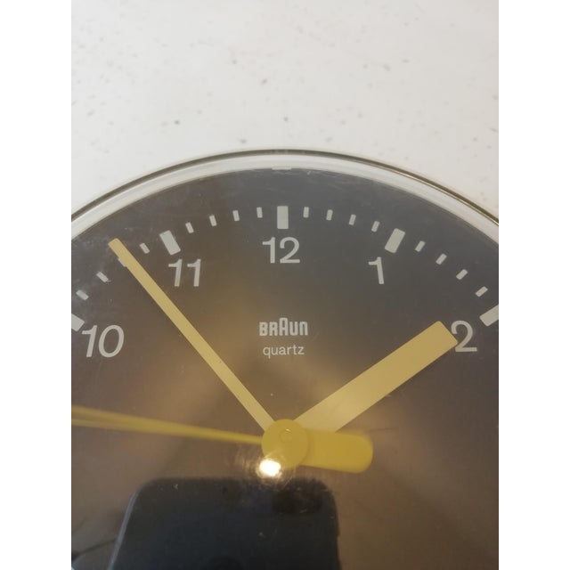Mid-Century Modern Wall Clock by Dietrich Lubs for Braun, Germany, 1979 For Sale - Image 3 of 10