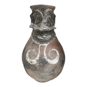 Sago Storage Jar by Iatmul Artist From Papua New Guinea