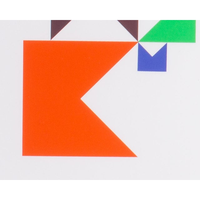 1990s 1995 “Konstruktion and Intuition” Serigraph Print by Anton Stankowski For Sale - Image 5 of 8