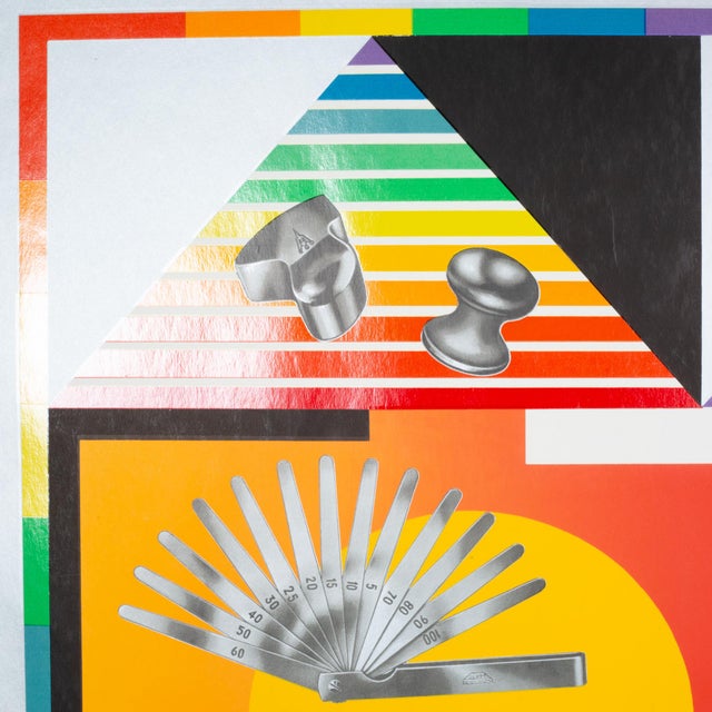 Late 20th Century Peter Phillips, the Hunter, 1975, Screenprint, Artist Proof, Signed For Sale - Image 5 of 12