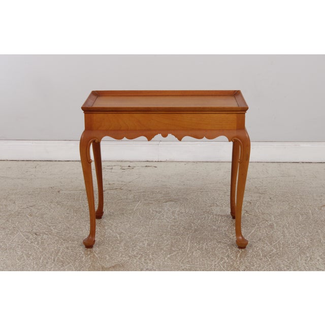 Age: Approx: 30 Years Old Details: Colonial Williamsburg Style High Quality Construction 18 C. Design Pull Out Candle...