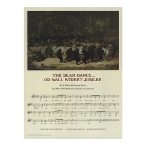 PAUL DAVIS The Bear Dance...Or Wall Street Jubilee, 1983