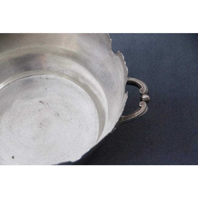 Contemporary Silverplated Glass Cooler Silver Centerpiece, 1890s For Sale - Image 3 of 15