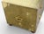Brass Vintage Sarreid LTD Brass Chest - Spain Circa 1970s - Two Drawer Brass Trunk For Sale - Image 8 of 10