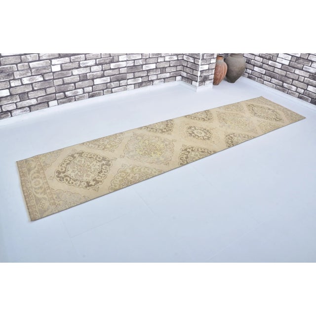 1960s Long Vintage Turkish Runner Rug For Sale In Phoenix - Image 6 of 11