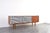 Wood Mid-Century Modern Op-Art Hand-Painted Teak Sideboard, 1960s For Sale - Image 7 of 17