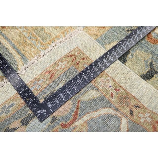 Persian Sultanabad Rug - 11'10 X 15'06 For Sale - Image 4 of 9