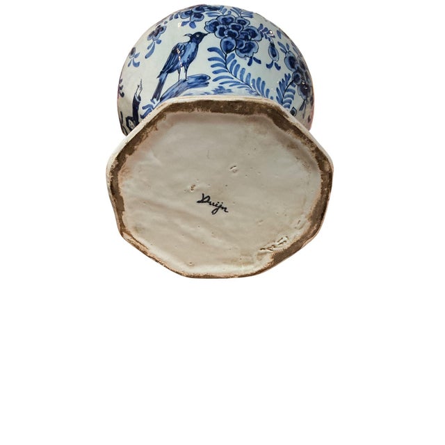 Ceramic 18th Century Johannes Van Duijn Dutch Ceramic Vase For Sale - Image 7 of 14