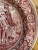 Vintage 1990’s Spode Archive Collection Cranberry Transferware Plates - a Set of 4 For Sale - Image 9 of 11
