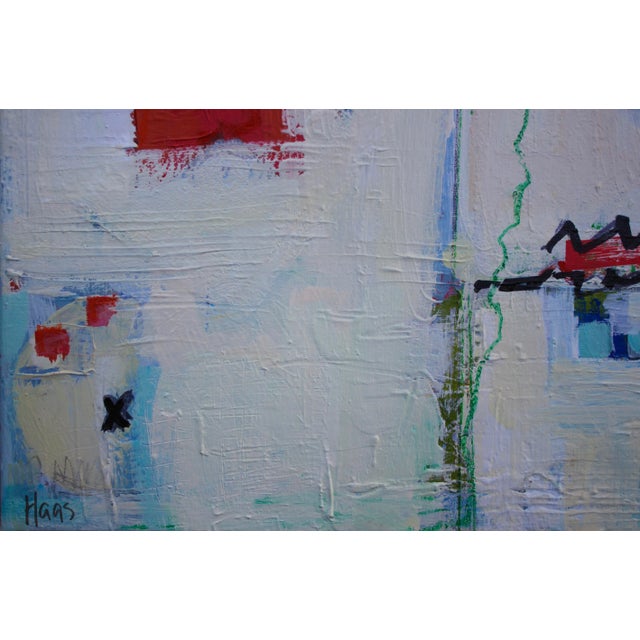 Contemporary Modern Mixed Media Abstract Original For Sale - Image 3 of 7