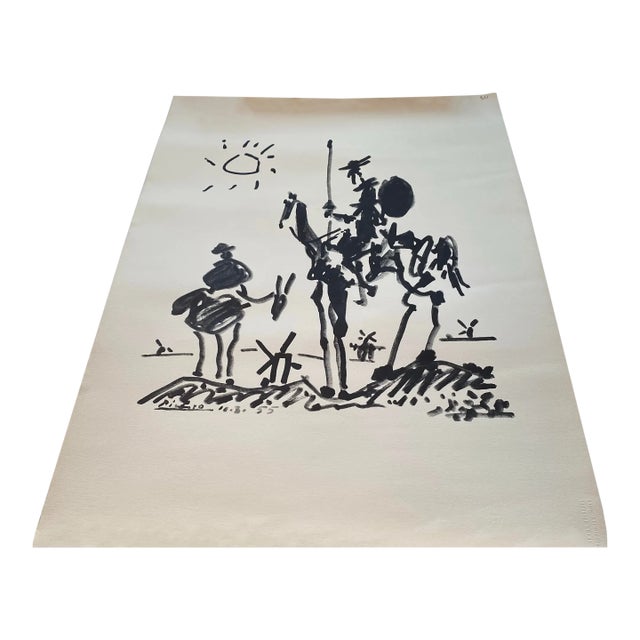 1955 Picasso Lithograph For Sale