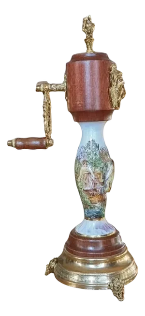Musical Porcelain Spice Mill, 1990