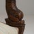 Pair of 19th Century French Chestnut Brown Empire Upholstered Armchairs For Sale - Image 14 of 15