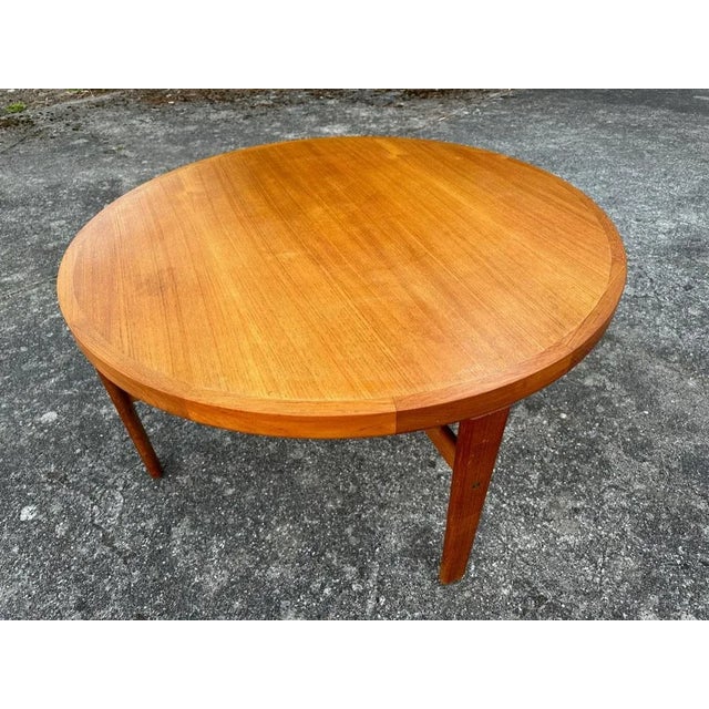 Mid-Century Danish Teak Coffee Table, 1960s For Sale - Image 4 of 6