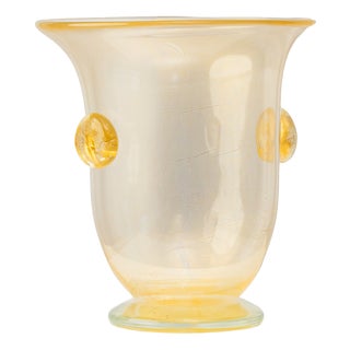 Murano Glass Vase from Alessandro Barbaro, 1936 For Sale
