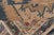 Cornflower Blue Vintage Turkish Oushak Rug With All-Over Sub-Geometric Medallion Design For Sale - Image 8 of 8