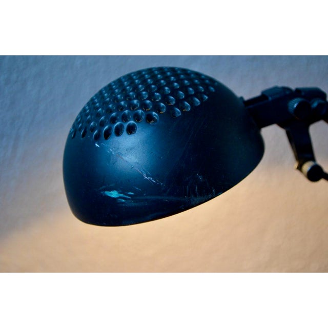 Black Desk Lamp with Pendulum and Double Counterweight, 1990s For Sale - Image 11 of 13