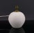 1930s Besnard White Ceramic Lamp, France, 1930s For Sale - Image 5 of 10