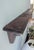 Vintage Farmhouse Cottage Wooden Wall Shelf With Peg Hooks For Sale In Charlotte - Image 6 of 11