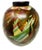 Large Vintage Peruvian Chulucanas Smoked Pottery Swan Sphere Vase For Sale - Image 4 of 12