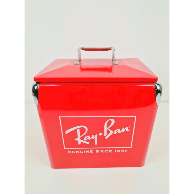 Ray Ban Coolbox with Build in Bottle Opener, 1990s For Sale - Image 6 of 8
