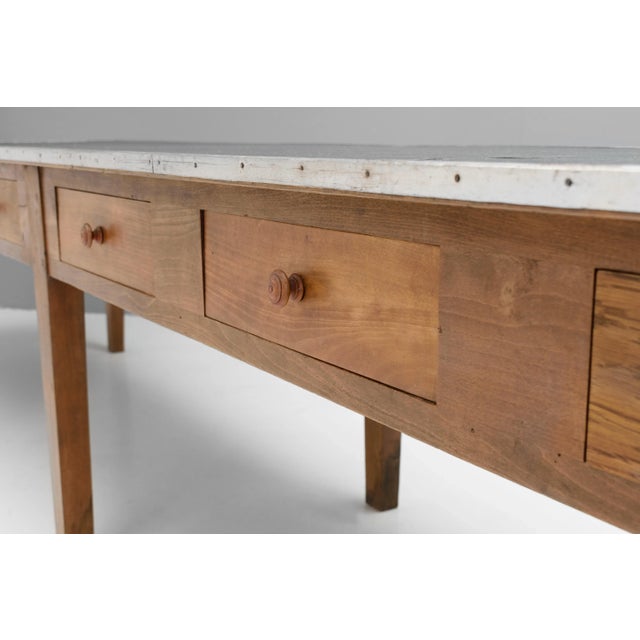 Drapers Shop Table, 1900s For Sale - Image 9 of 10