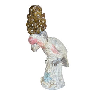 1960s Cockatoo Sculpture For Sale