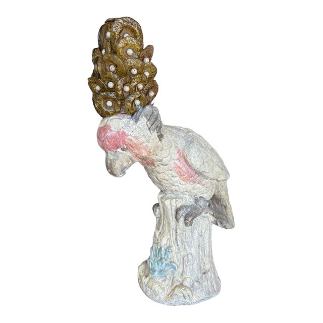 1960s Cockatoo Sculpture For Sale