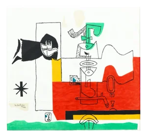 Le Corbusier, Totem, Lithograph, 20th Century