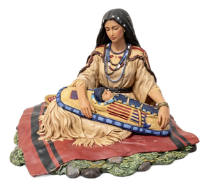 Figurine of Native American Woman, 1993