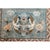 Textile 1980s Blue Modern Medallion Greek Key Vintage Chinese Handwoven Rug 3' X 5' For Sale - Image 7 of 8