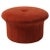 Grace Maple Red Pouf by Warm Nordic For Sale - Image 4 of 4