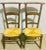 Wood Vintage Mid Century Shaker Shawl Chairs- a Pair For Sale - Image 7 of 12