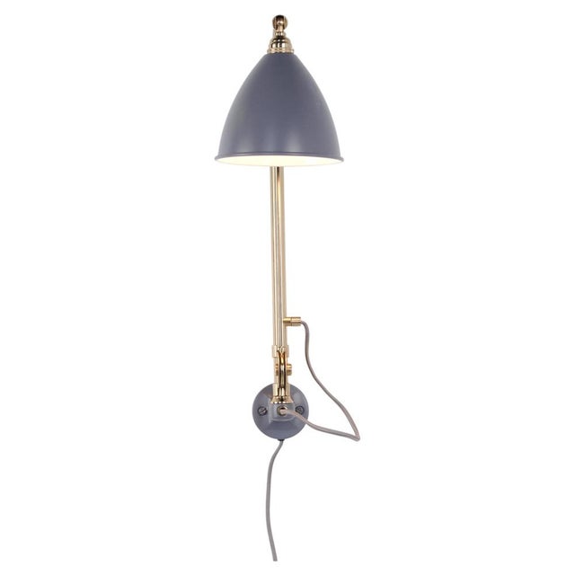 Bestlite BL6 Wall Lamp in Brass and Grey by Robert Dudley Best for Gubi For Sale - Image 12 of 12