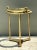 Brass Vintage Brass and Glass Porthole Accent Table For Sale - Image 8 of 12