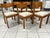 1980s Vintage Orme Chairs attributed to Maison Regain, France, 1980, Set of 6 For Sale - Image 5 of 18