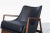 Danish Modern Black Leather and Walnut Lounge Chairs by Ib Kofod Larsen for Selig For Sale In Los Angeles - Image 6 of 11