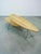 Modern Coffee Table in Wood and Steel, 1980s For Sale - Image 4 of 11