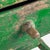 Exquisite 19th Century Primitive One Drawer Side Wooden Table in Green Paint For Sale - Image 13 of 18