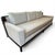 Elegant sofa by Christian Liaigre for Holly Hunt. The Aspre sofa has a striking frame made of luxurious macassar ebony...