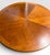 Vintage Weiman Campaign Style Walnut and Cherry Mechanical Convertible Hi Low Coffee Dining Table For Sale In Portland, ME - Image 6 of 16