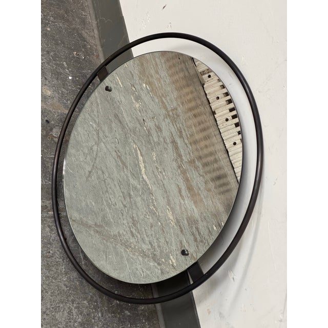 Krøyer-Sætter-Lassen for Audo Copenhagen Nimbus Mirror, Bronzed Brass For Sale - Image 4 of 13