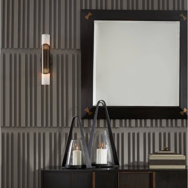 Arteriors Home Arteriors Exelsior Sconce English Bronze/Brass For Sale - Image 4 of 6