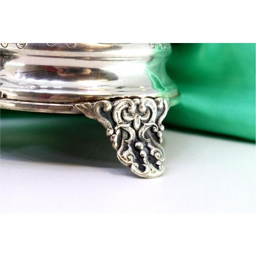 Metal Silver Candlesticks with Halberdiers, Set of 2 For Sale - Image 7 of 8