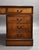 Mahogany Partners Desk, 1980s For Sale - Image 9 of 14