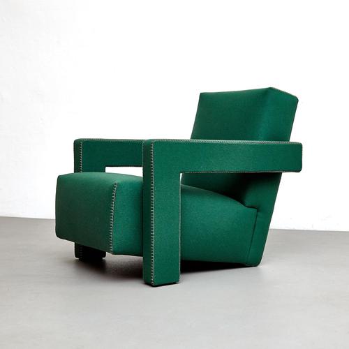 Mid-Century Modern Utrecht Armchair by Gerrit Rietveld for Cassina For Sale - Image 12 of 18